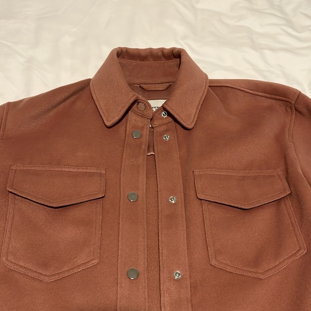 Abercrombie And Fitch Button-Down Coat Women’s Si… - image 2